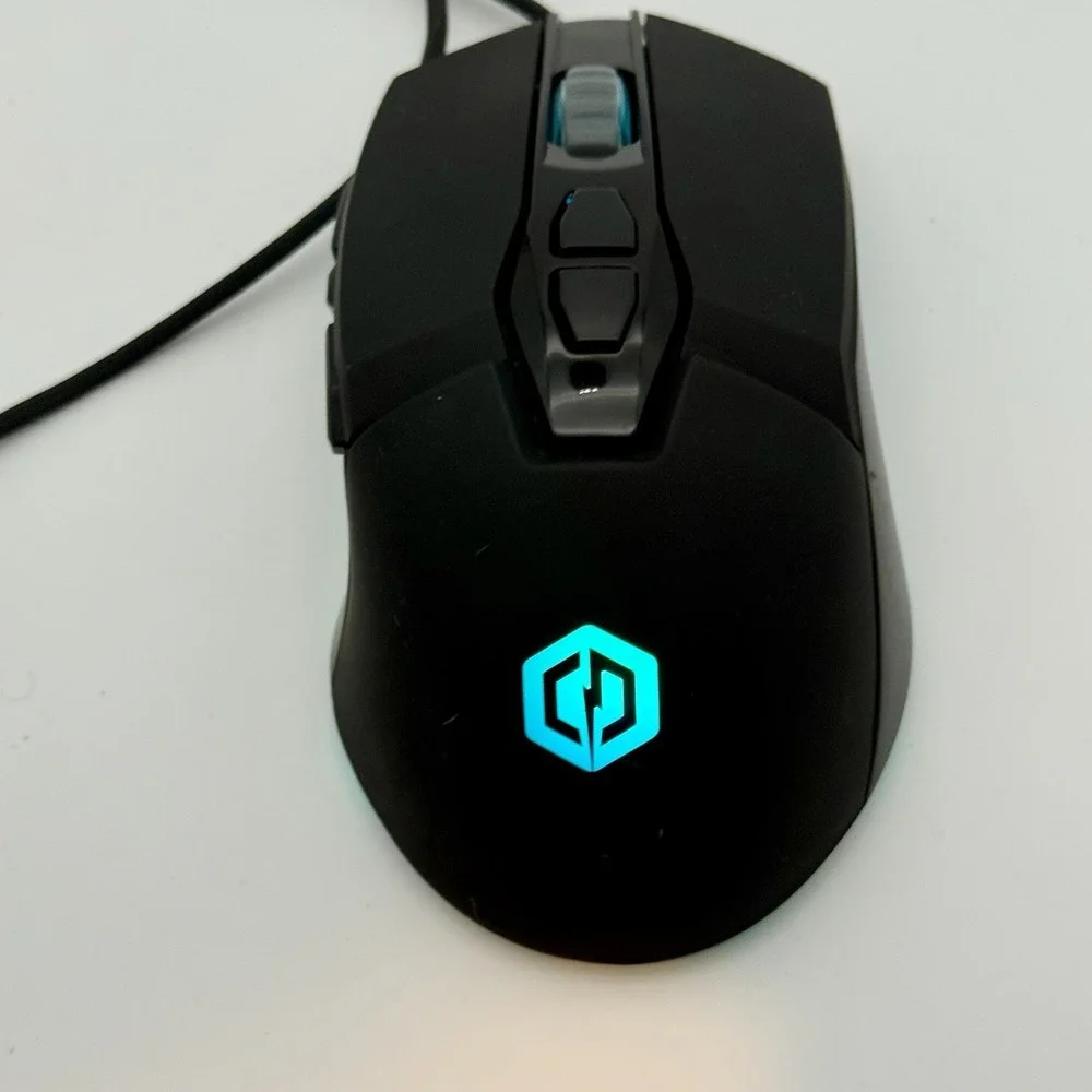 CyberPowerPC Elite M1-131 Wired RGB Gaming Optical Mouse USB Tested Working - Picture 7 of 14